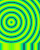 wave lab with green color scheme